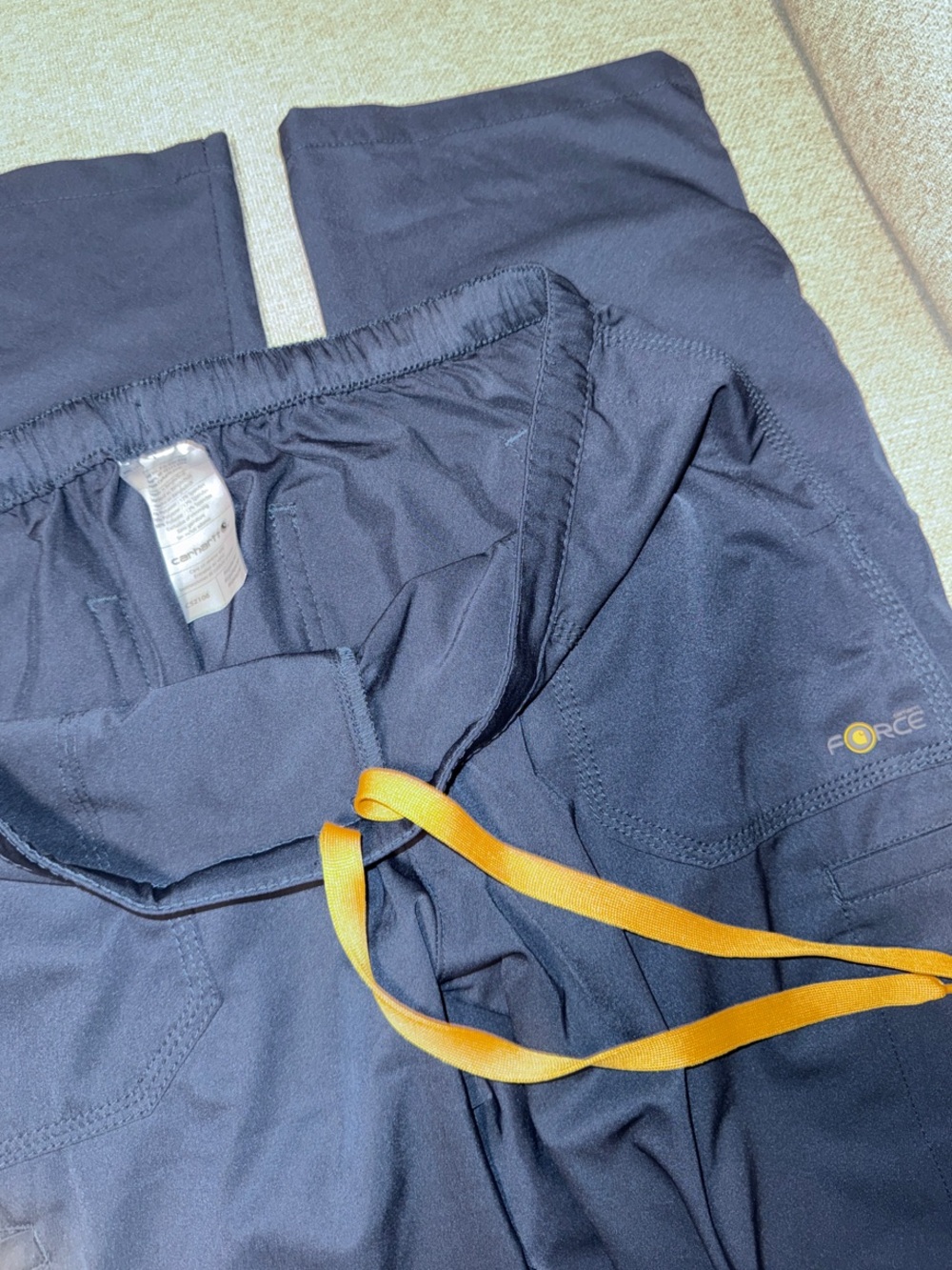 Drawstring Scrub Pants - Picture 2 of 2